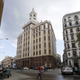 The Bacardi building (C) formerly used as the headquarters of the company is seen in Havana September 18, 2015. The Obama administration announced wide-ranging new rules on Friday to further ease trade, travel and investment restrictions with Cuba, the latest effort to chip away at the long-standing U.S. economic embargo amid a thaw between the former Cold War foes. Bacardi, the largest privately held spirits maker in the world, was among the most successful companies in Cuba before its Cuban assets were seized by the government and its founders exiled in the 1960s. The company said on Friday it was "way too early" to talk about any possible return to the island. "We will need to wait and see what the impacts are," Bacardi said in a statement.